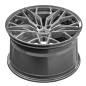 Preview: SET WF HYPERCAST® AS.1-HC | 19x8.5 ET45 5x112 GLOSS TITANIUM